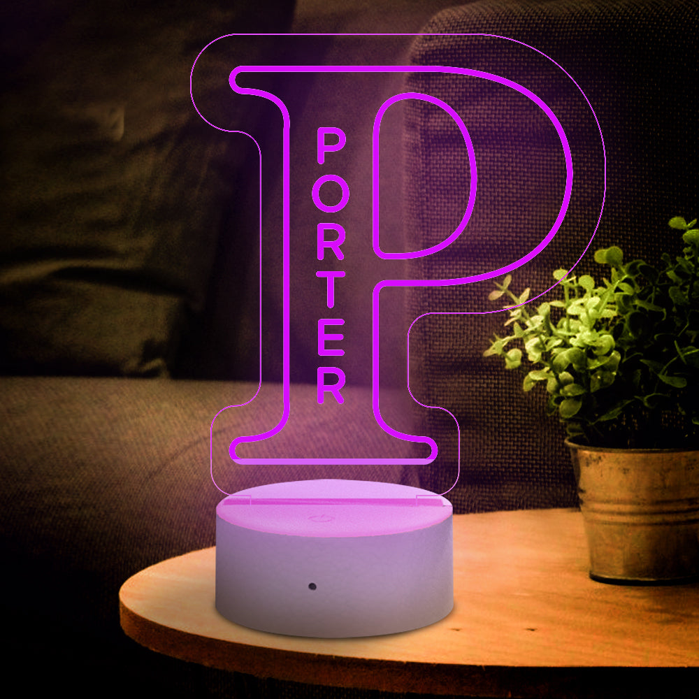 Custom Acrylic LED Lamp – A Personalized and Stylish Gift