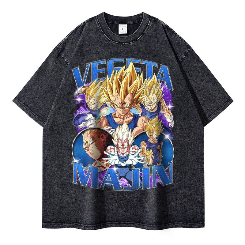 Oversized Vegeta T-Shirt – A Must-Have for Dragon Ball Anime Fans