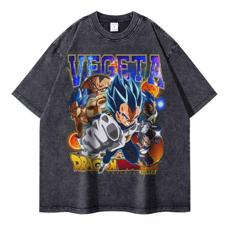 Oversized Vegeta T-Shirt – A Must-Have for Dragon Ball Anime Fans