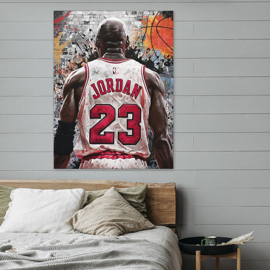 Michael Jordan Framed Canvas – Exclusive (18x24)