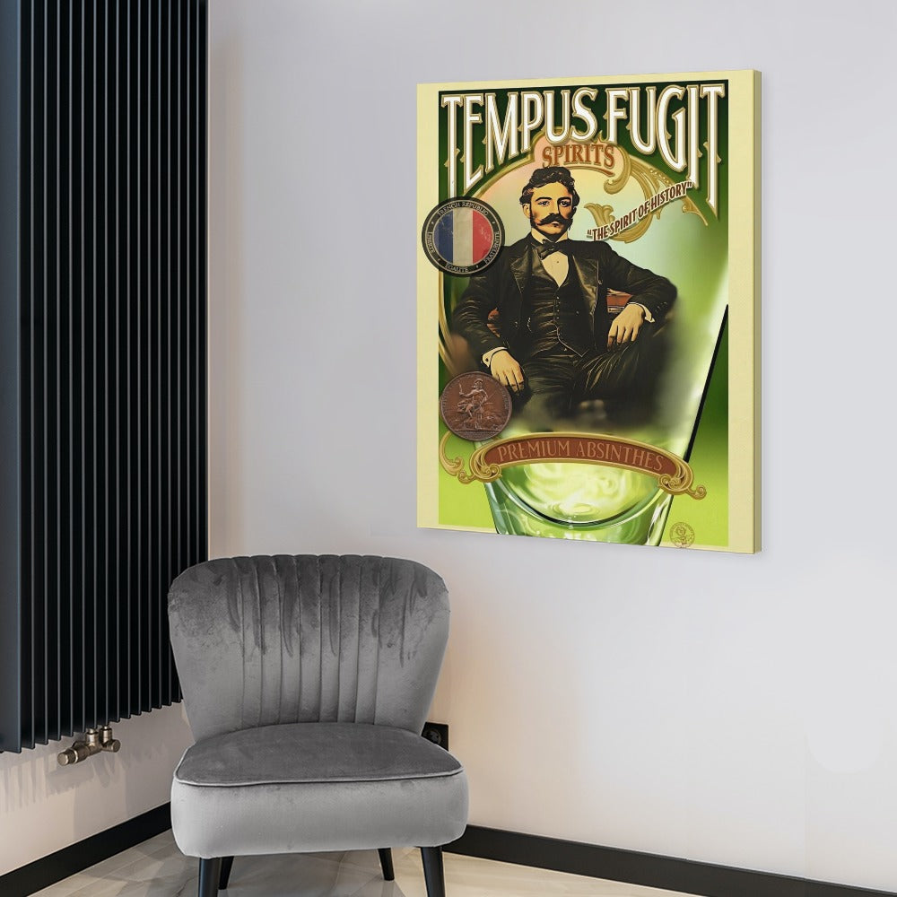 Vintage Absinthe Advertising Canvas Print (18x24)