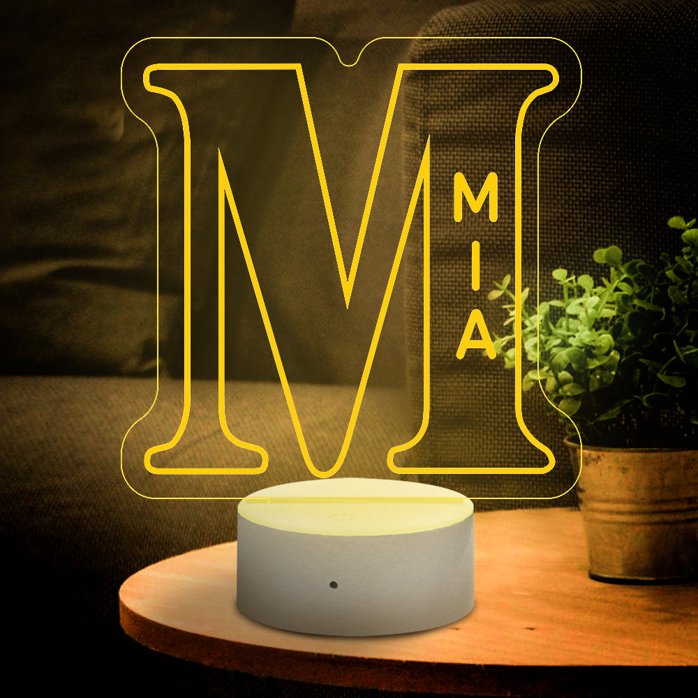 Custom Acrylic LED Lamp – A Personalized and Stylish Gift