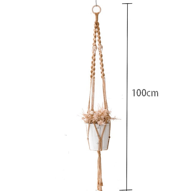 Handmade Macrame Plant Hanger – Elegance and Functionality for Your Space