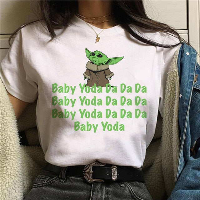 Baby Yoda Mandalorian T-Shirt – A Must-Have for Star Wars Fans