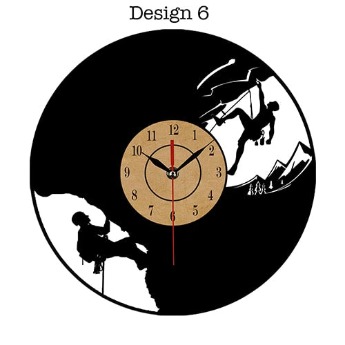 Vinyl Record Wall Clock – Timeless Art with Modern Elegance