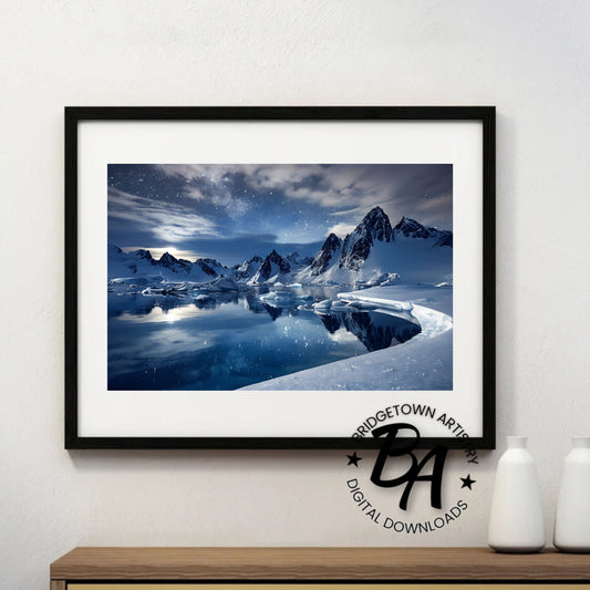 Artic Landscape Wall Art {Digital Download}