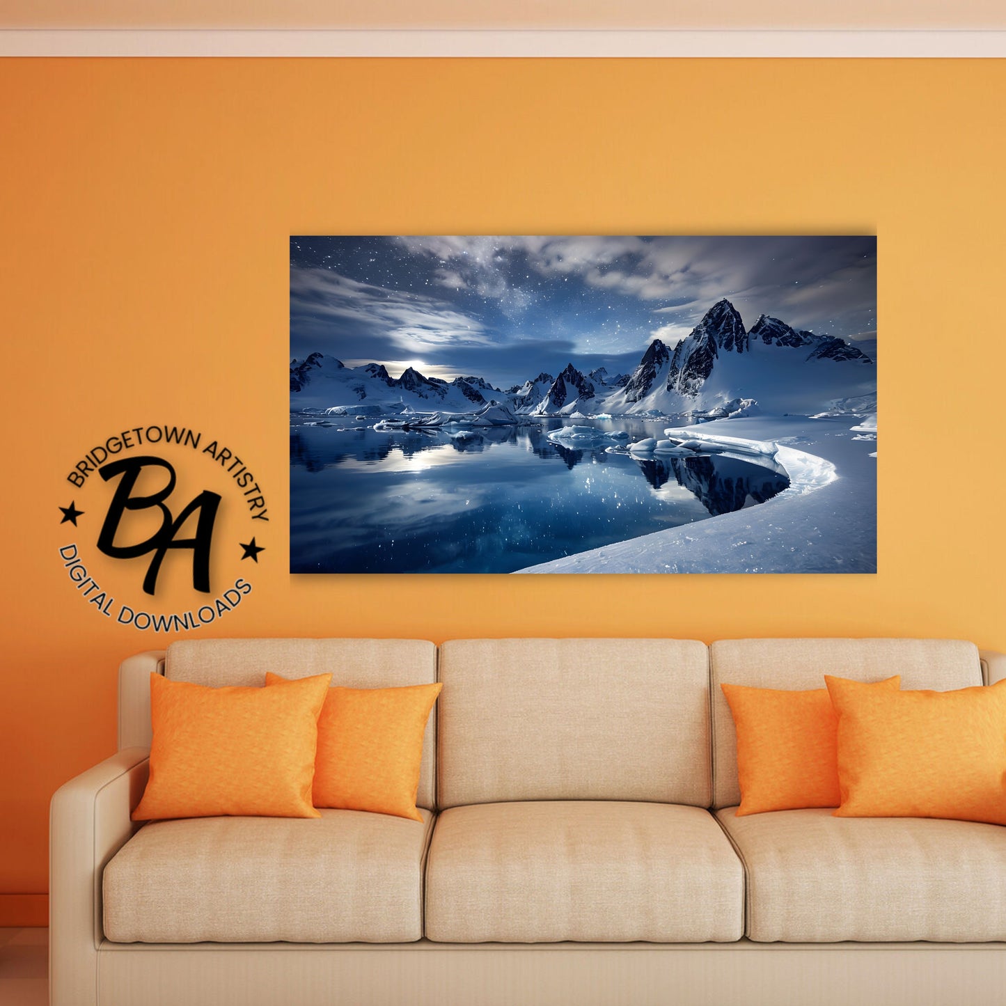 Artic Landscape Wall Art {Digital Download}