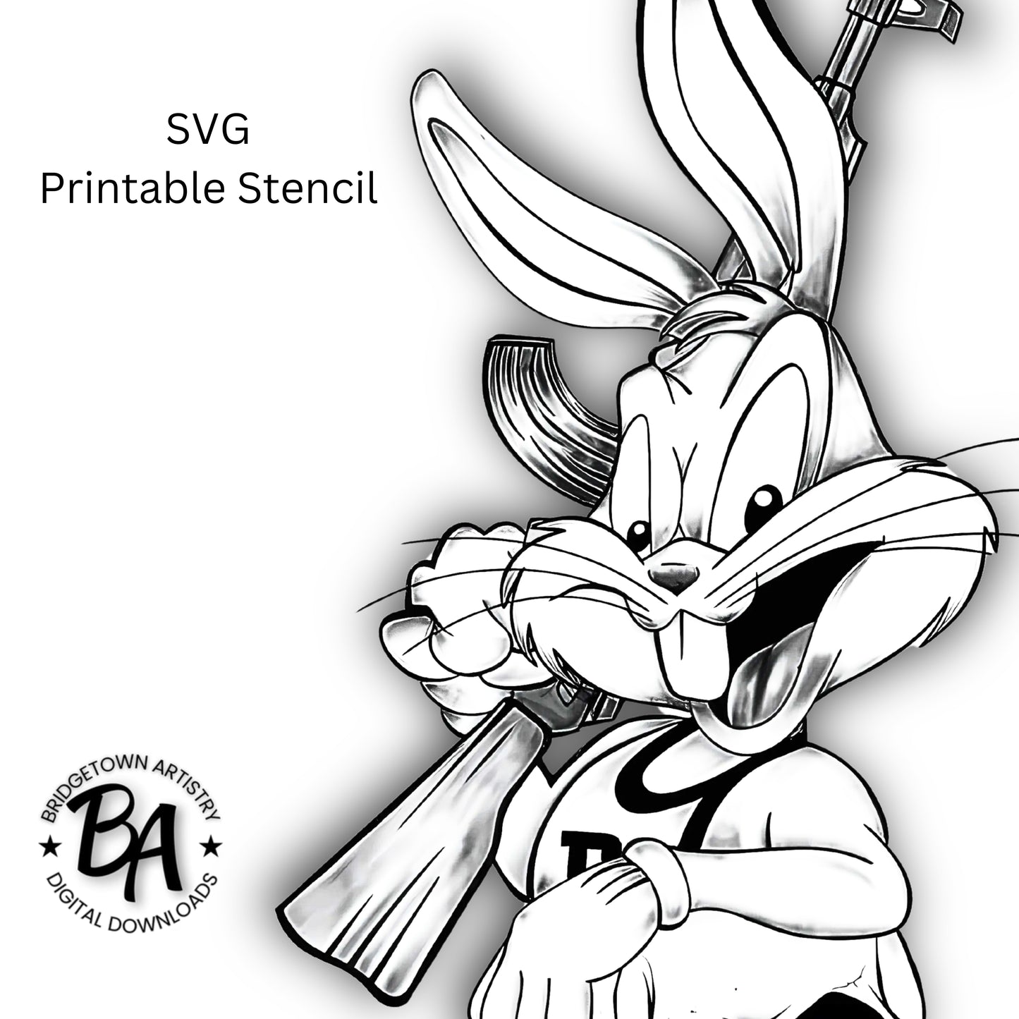 Bugs Bunny Tattoo Design [ Digital Download ]