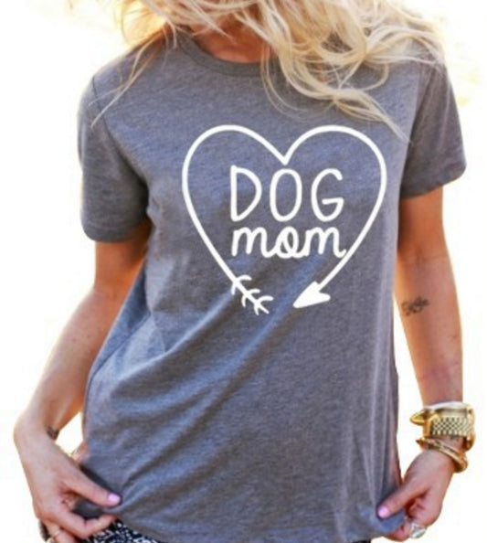 Dog Mom T-Shirt – Perfect for Animal Lovers