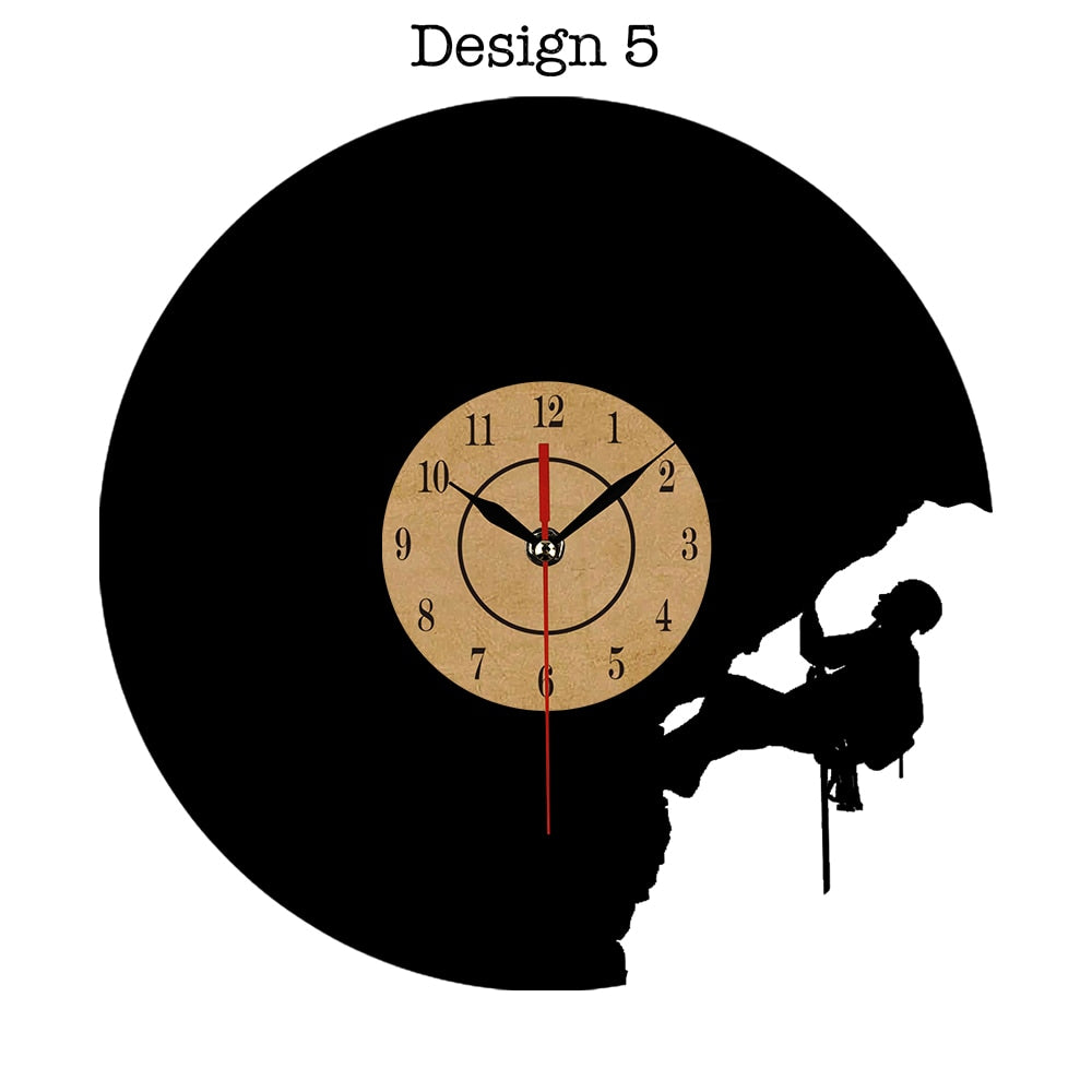 Vinyl Record Wall Clock – Timeless Art with Modern Elegance