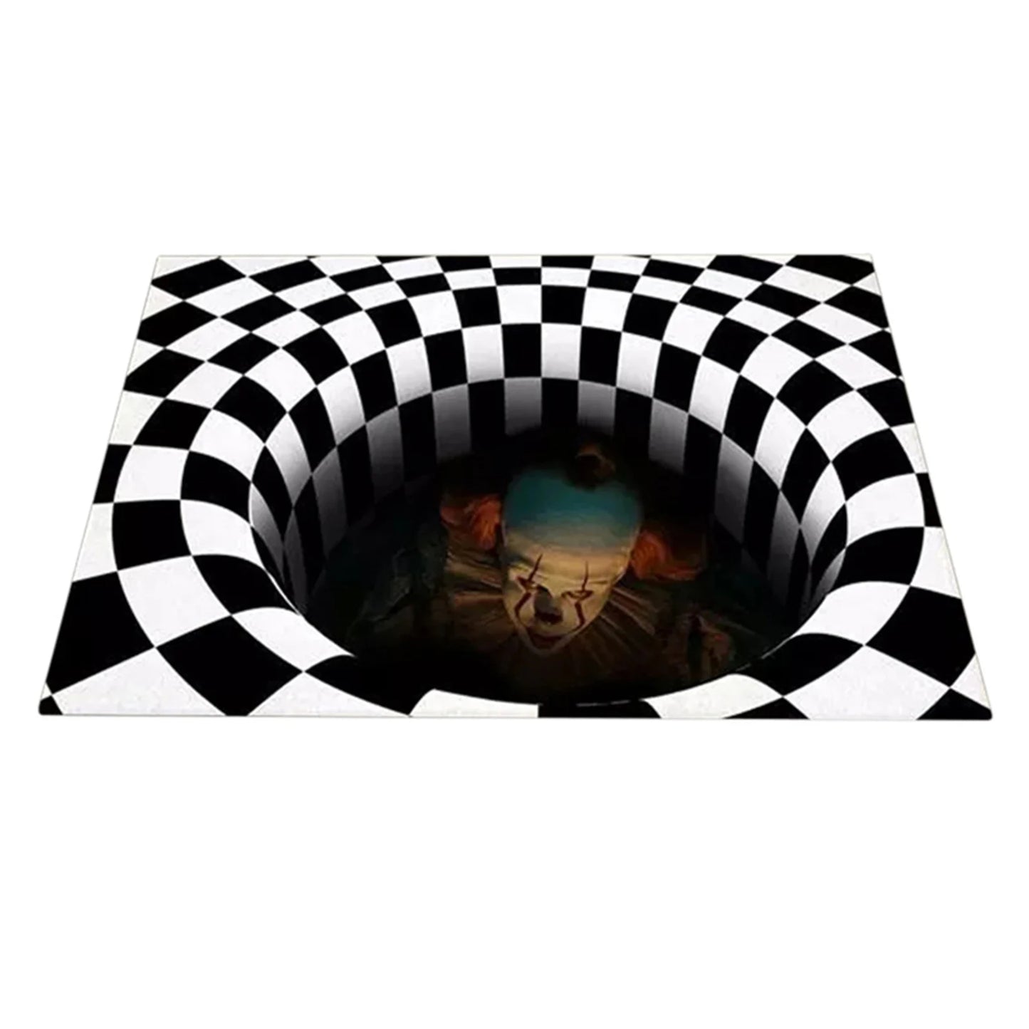 Pennywise Vortex Illusion Doormat – Stunning 3D Design with Practical Functionality