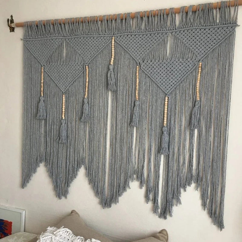 Macrame Wall Hanging – Handwoven Bohemian Elegance for Your Home