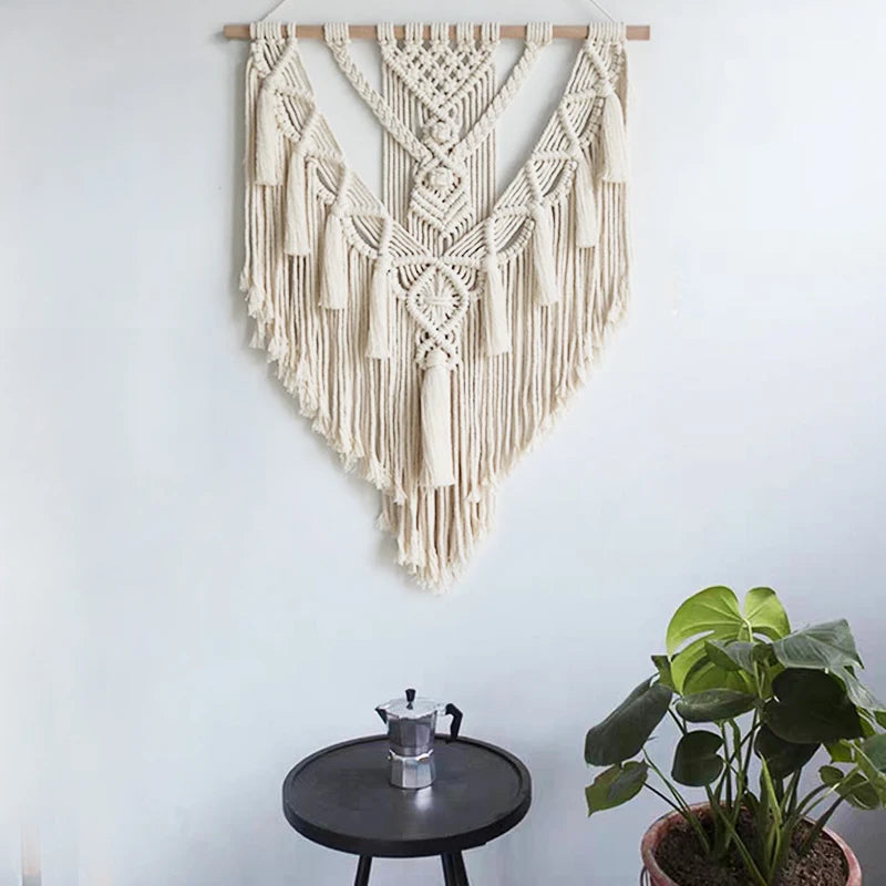 Macrame Wall Hanging Tapestry – Boho Chic Elegance for Your Home