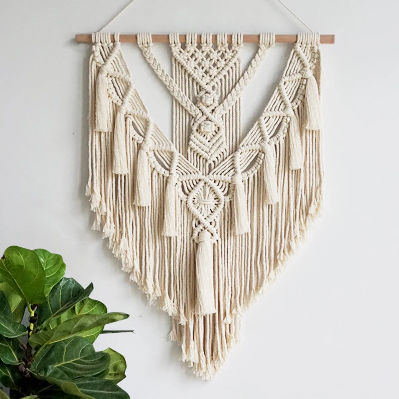 Macrame Wall Hanging Tapestry – Boho Chic Elegance for Your Home