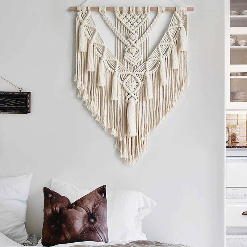 Macrame Wall Hanging Tapestry – Boho Chic Elegance for Your Home