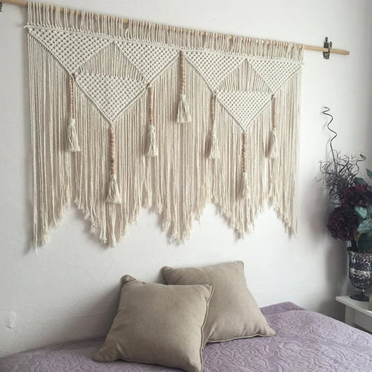 Macrame Wall Hanging – Handwoven Bohemian Elegance for Your Home