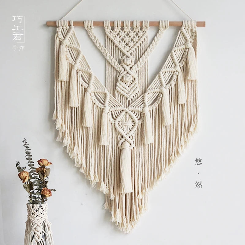 Macrame Wall Hanging Tapestry – Boho Chic Elegance for Your Home