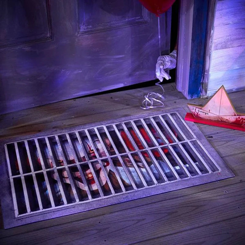 Pennywise Vortex Illusion Doormat – Stunning 3D Design with Practical Functionality