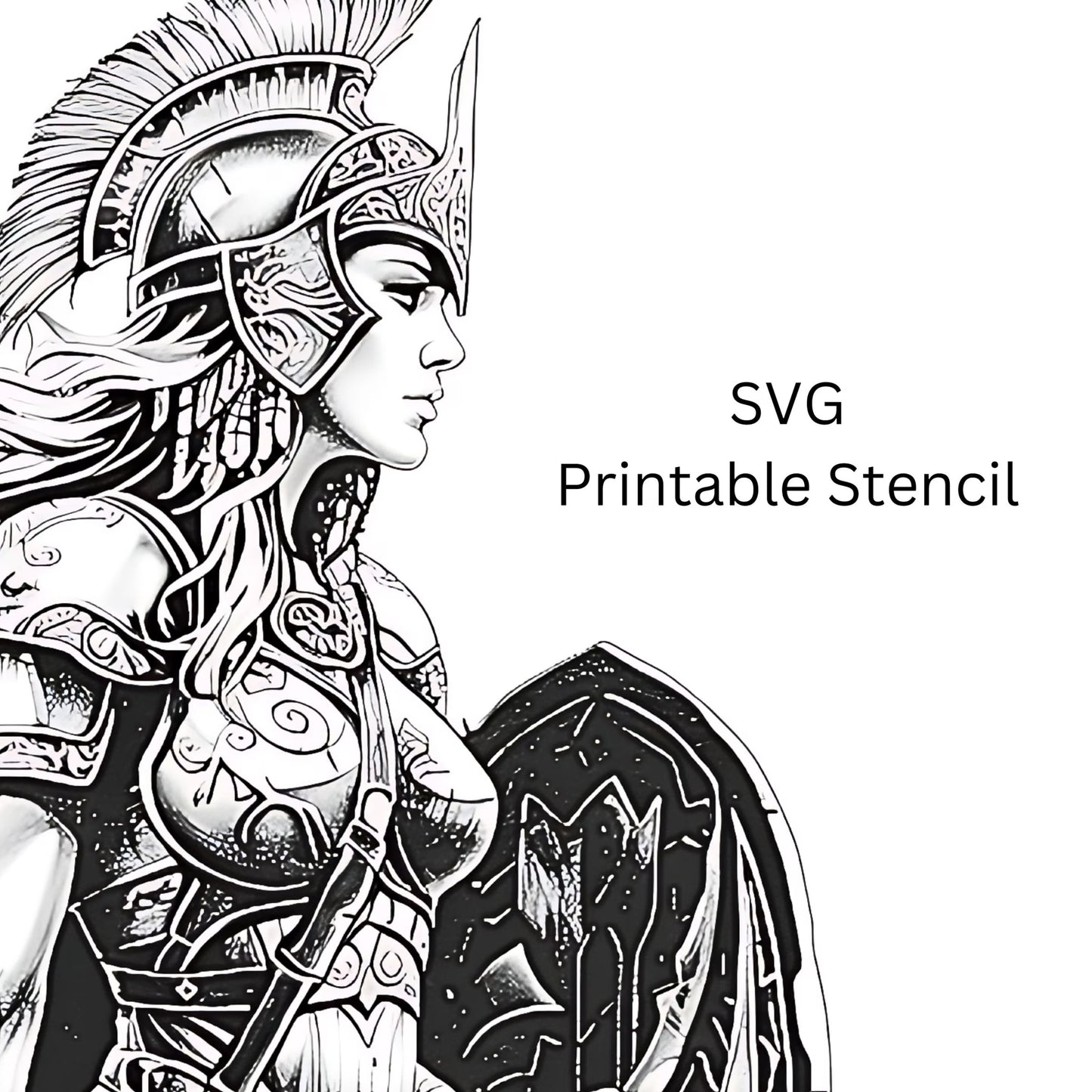 Valkyrie Angel Tattoo Design [ Digital Download ]