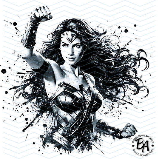 Wonder Woman Tattoo Design [ Digital Download ]