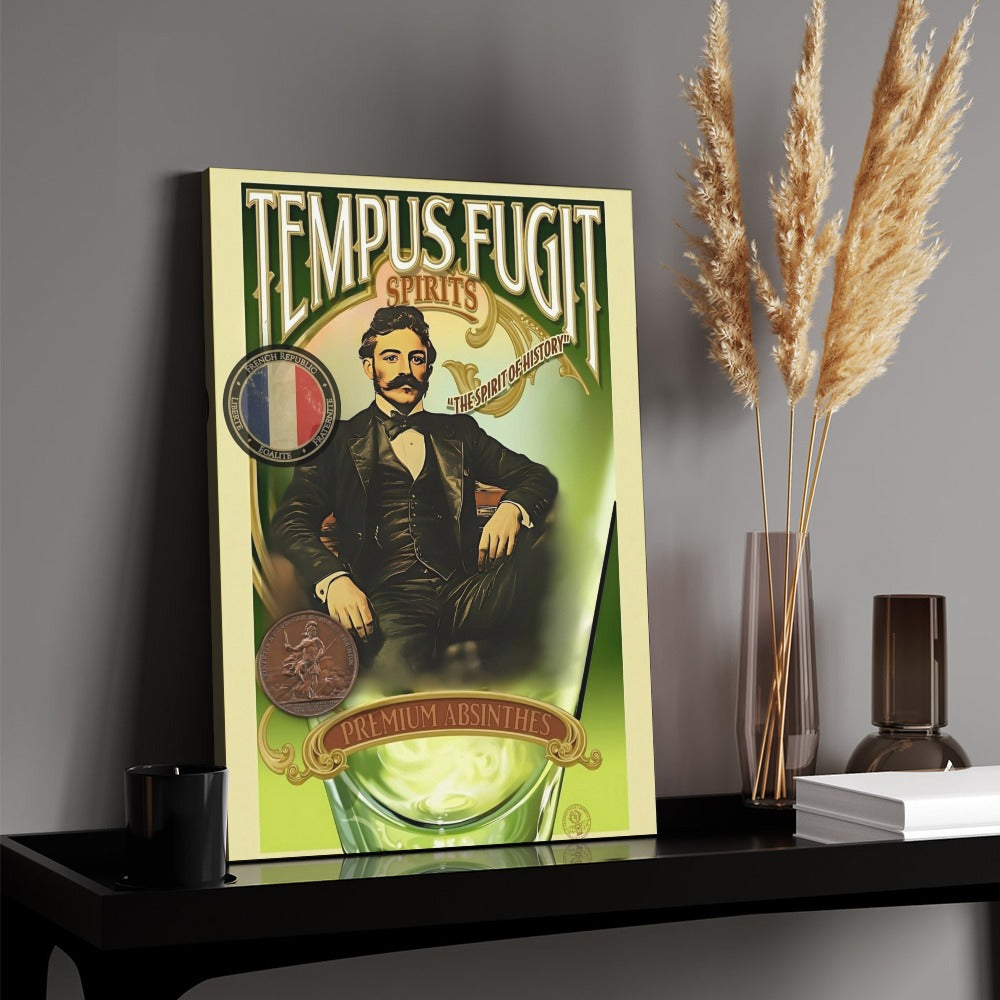 Vintage Absinthe Advertising Canvas Print (18x24)