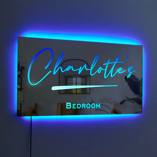 Customizable Light-Up Mirror – A Unique and Stylish Gift to Personalize