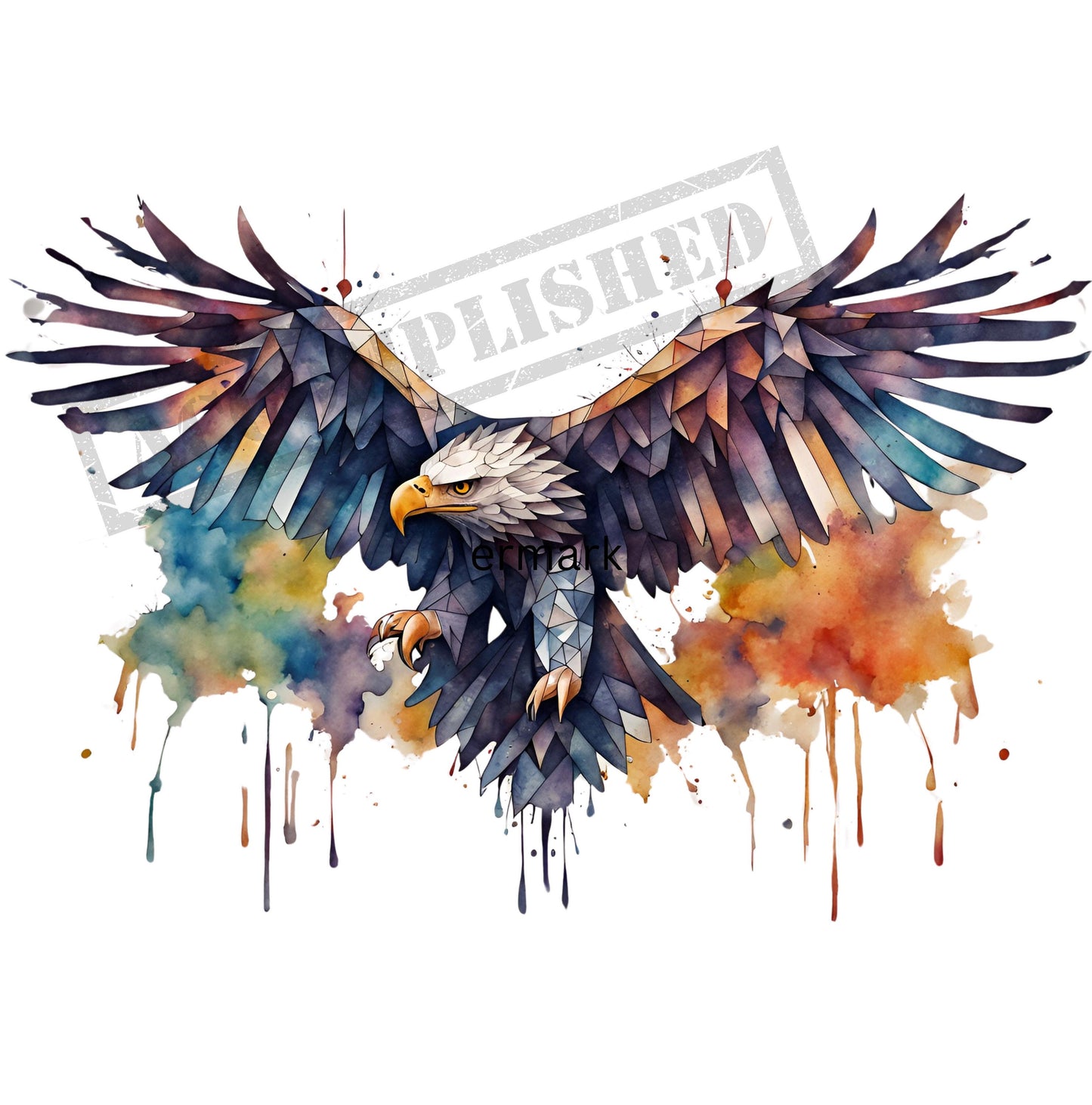 Eagle Tattoo Design [ Digital Download ] - Bridgetown Artistry