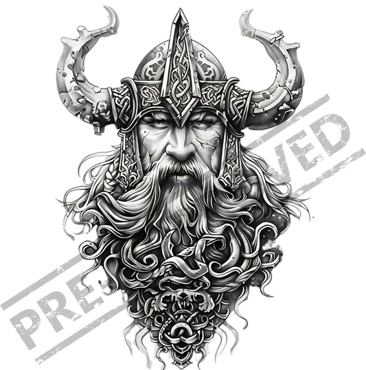 Viking Tattoo Design [ Digital Download ] - Bridgetown Artistry