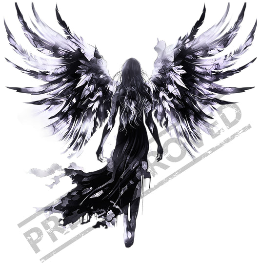 Angel Tattoo Design [ Digital Download ] - Bridgetown Artistry