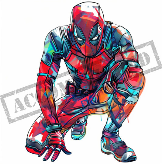 Super Hero Tattoo Design [ Digital Download ] - Bridgetown Artistry