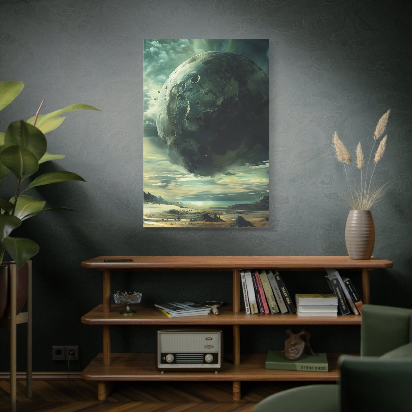 Planet Abstract Landscape  Wall Art  [ Digital Download ]