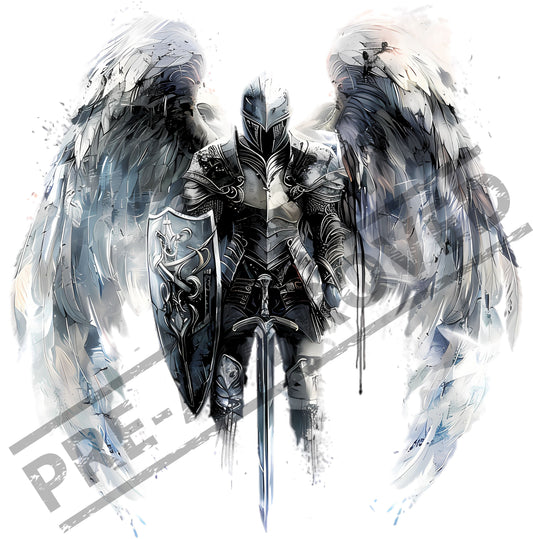 Archangel Tattoo Design [ Digital Download ] - Bridgetown Artistry