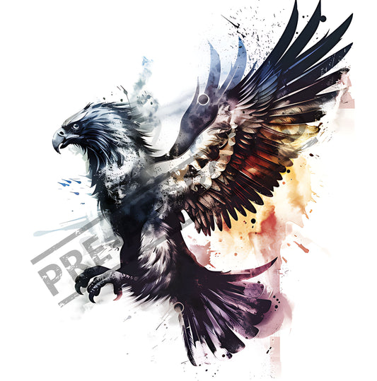 Eagle Tattoo Design  [ Digital Download]