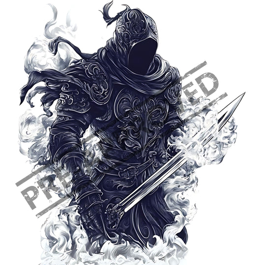 Soul Warrior Tattoo Design [ Digital Download ] - Bridgetown Artistry