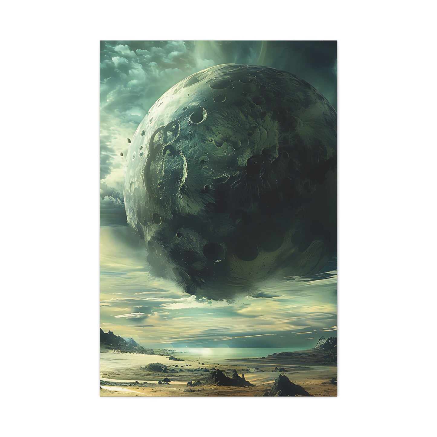 Planet Abstract Landscape  Wall Art  [ Digital Download ]