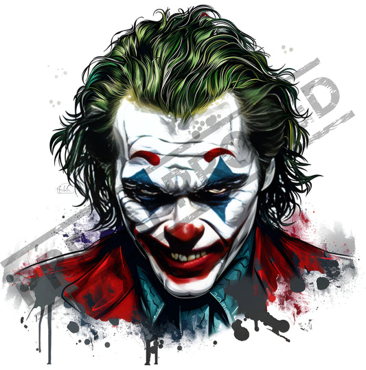 The Joker Tattoo Design [ Digital Download ]