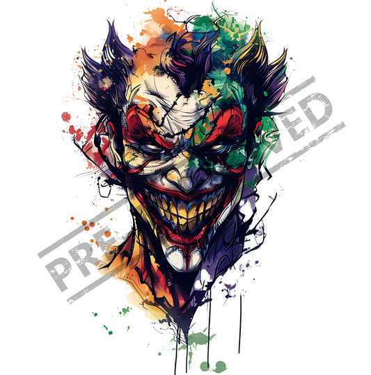 The Joker Tattoo Design [ Digital Download ]