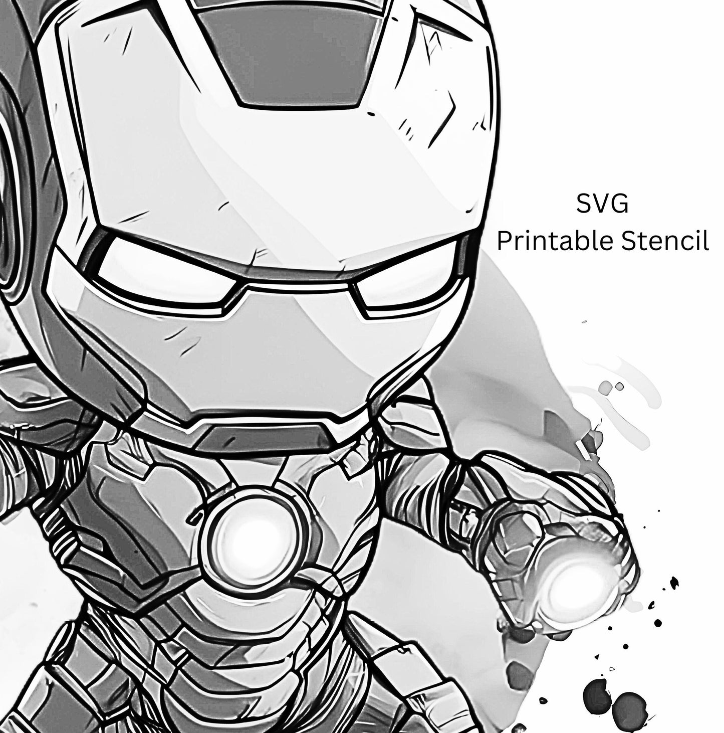 Ironman Tattoo Design [ Digital Download ]