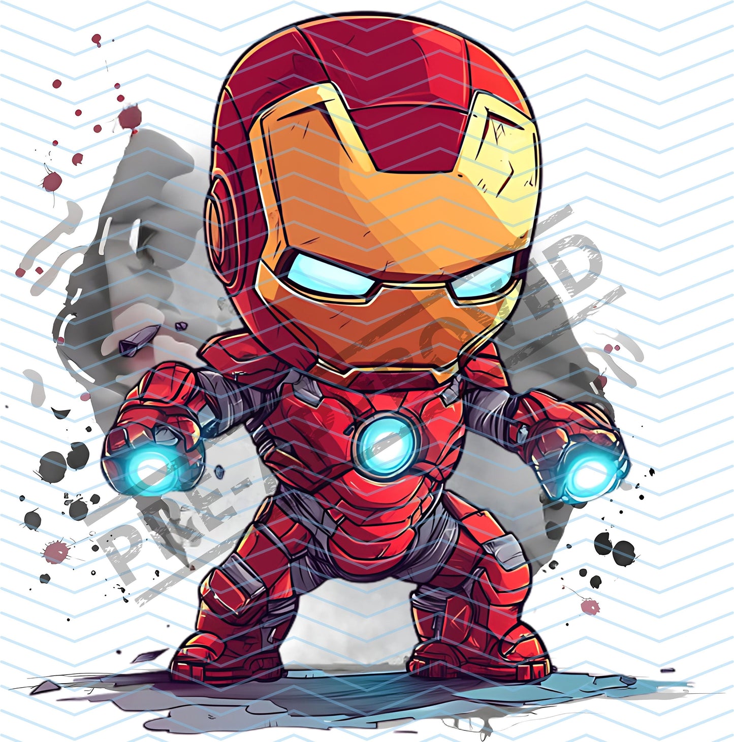 Ironman Tattoo Design [ Digital Download ]