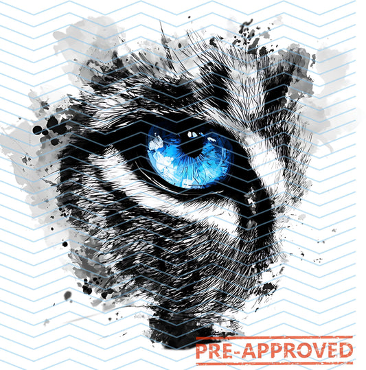 Tiger Eye Tattoo Design  [ Digital Download ]