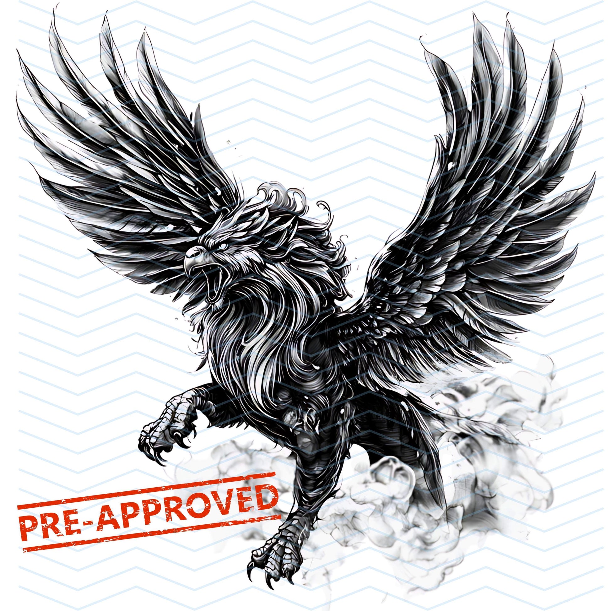 Griffin |Tattoo Design  [ Digital Download ] - Bridgetown Artistry