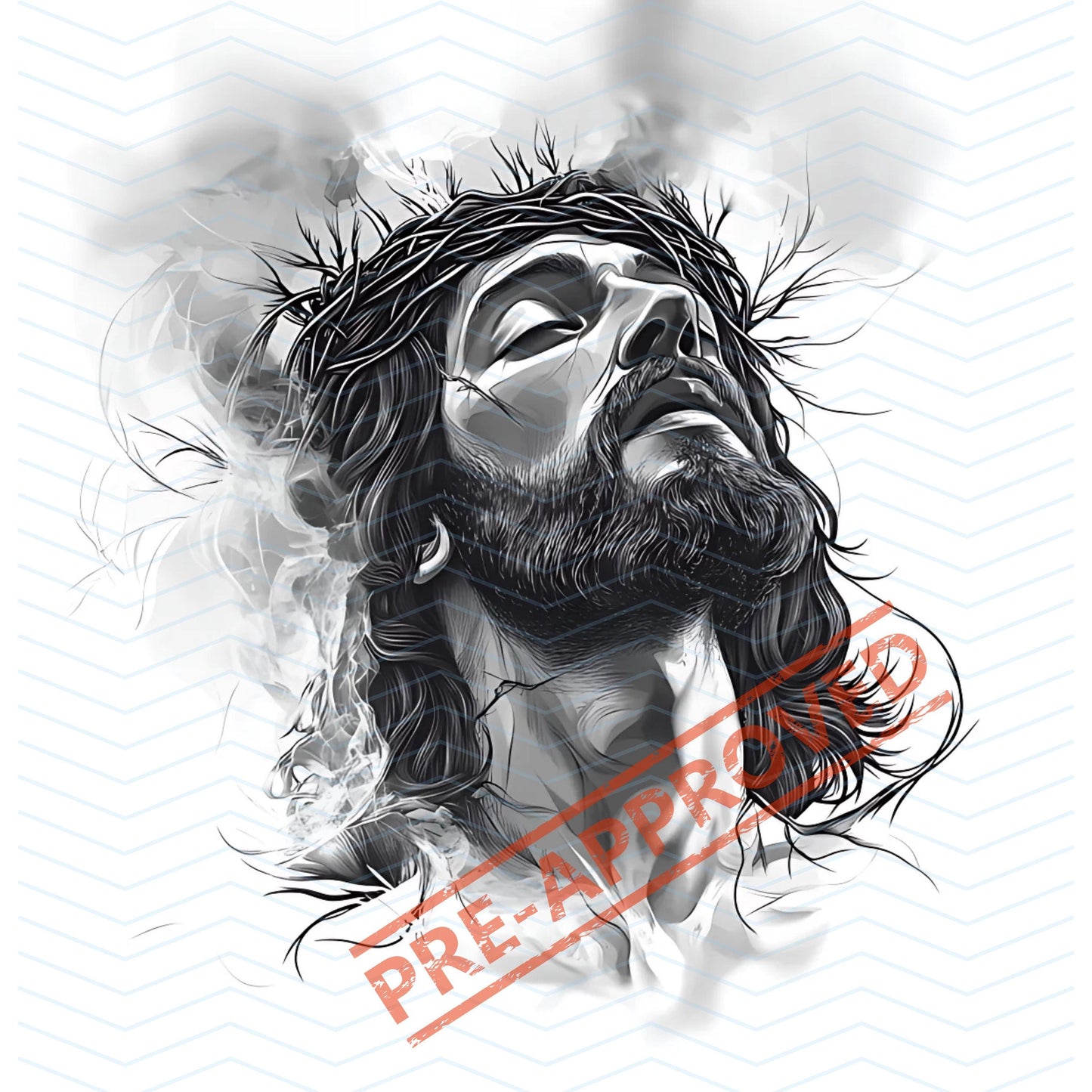 Jesus Tattoo Design [ Digital Download ]