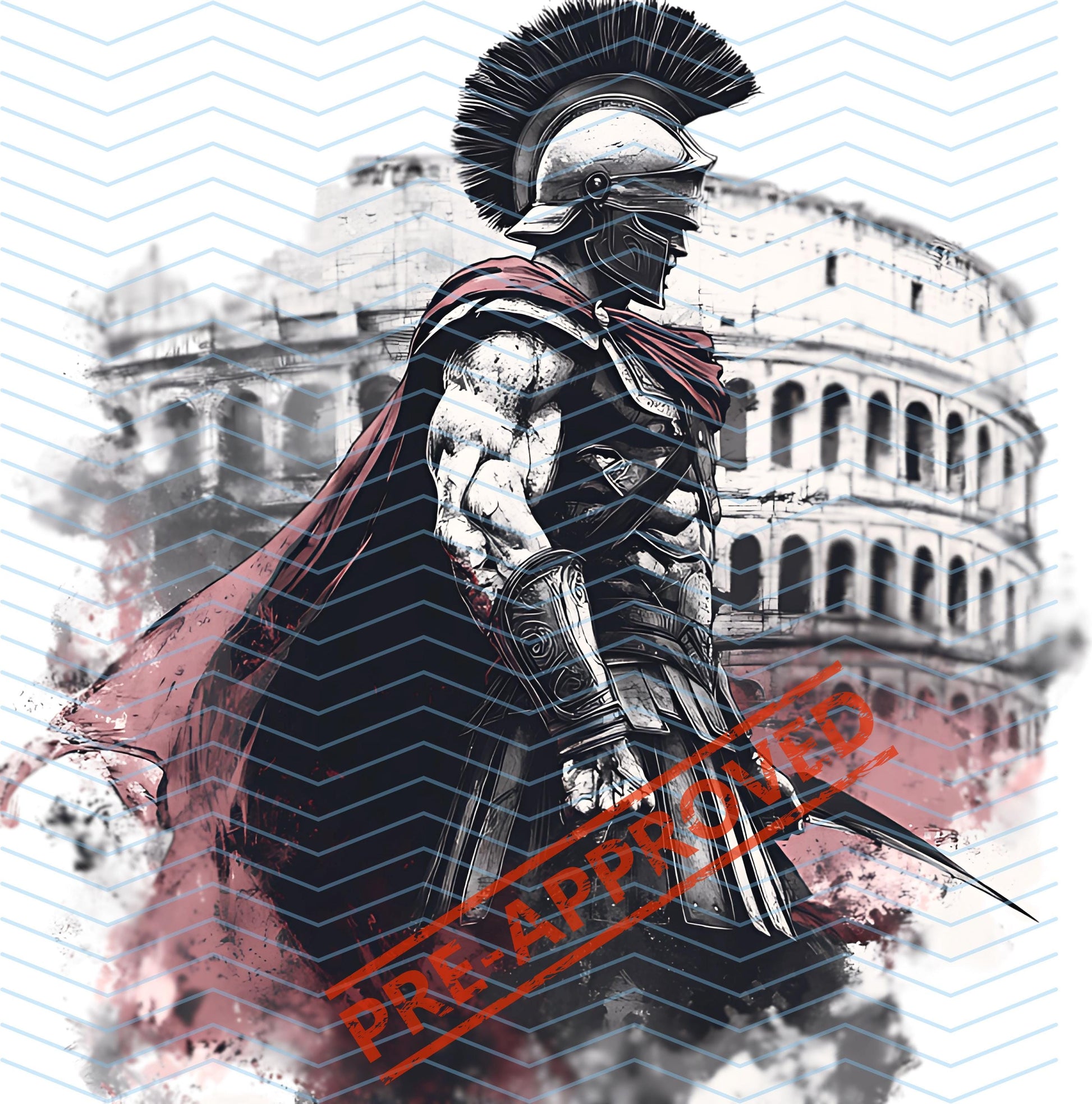 Roman Gladiator Tattoo Designs [ Digital Download ] - Bridgetown Artistry