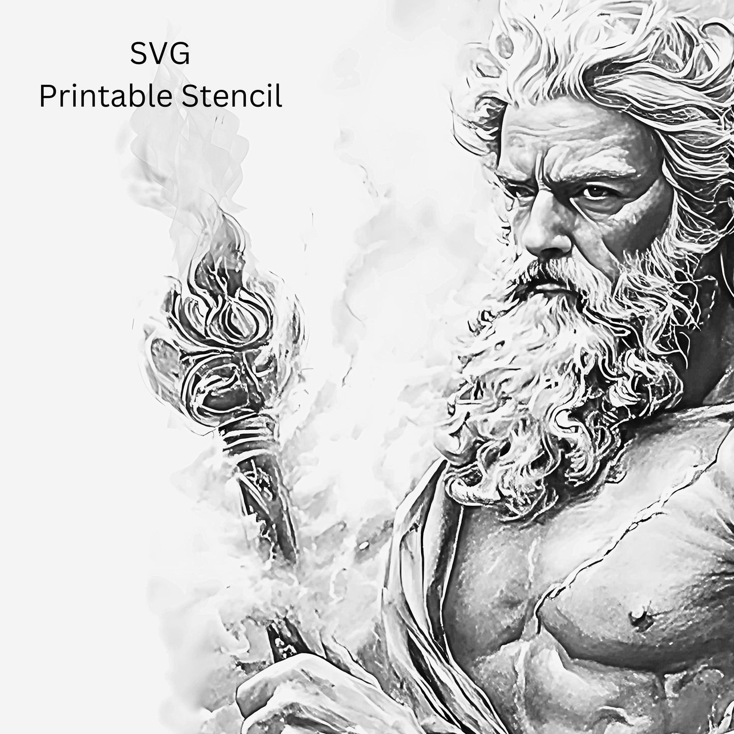 Hephaestus Greek God Tattoo Design  [ Digital Download ] - Bridgetown Artistry