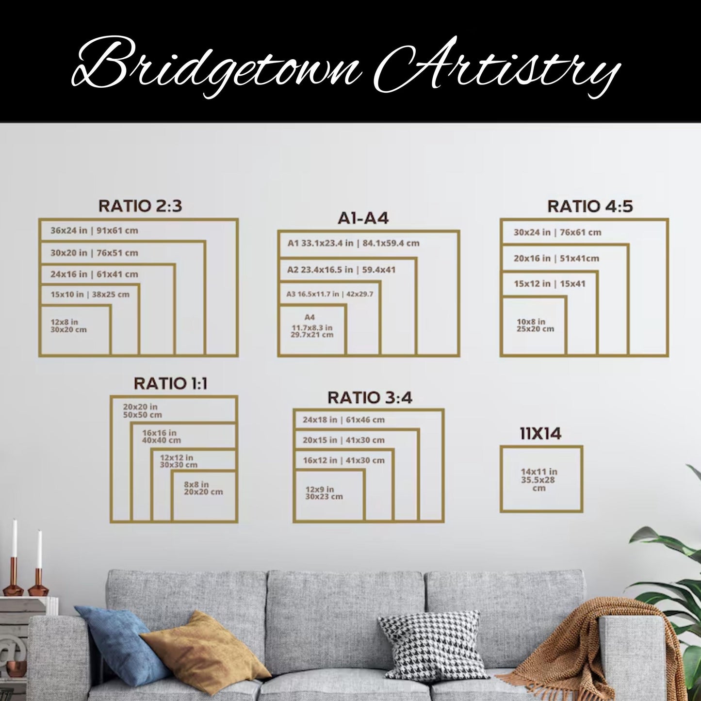 Bear Abstract Print Wall Art [ Digital Download ] - Bridgetown Artistry