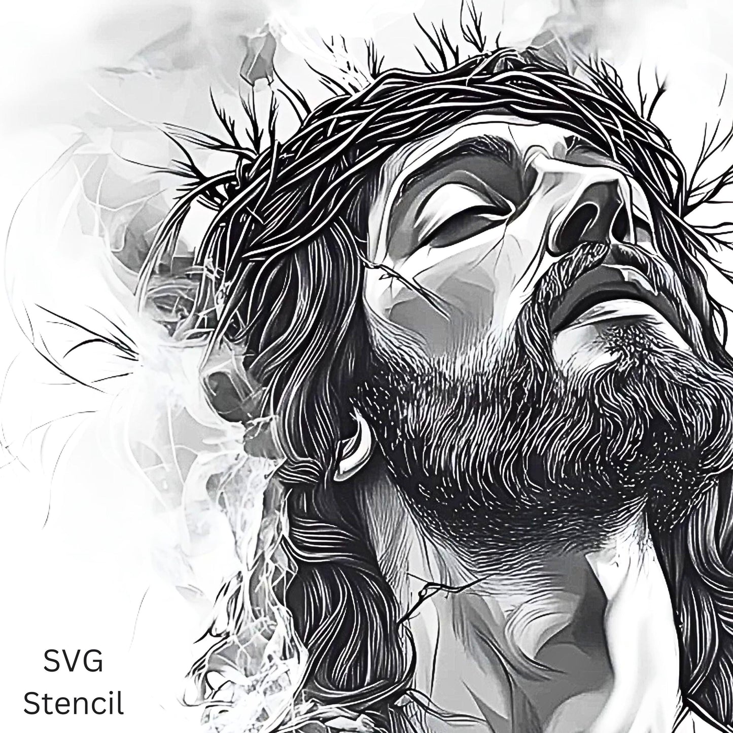 Jesus Tattoo Design [ Digital Download ]