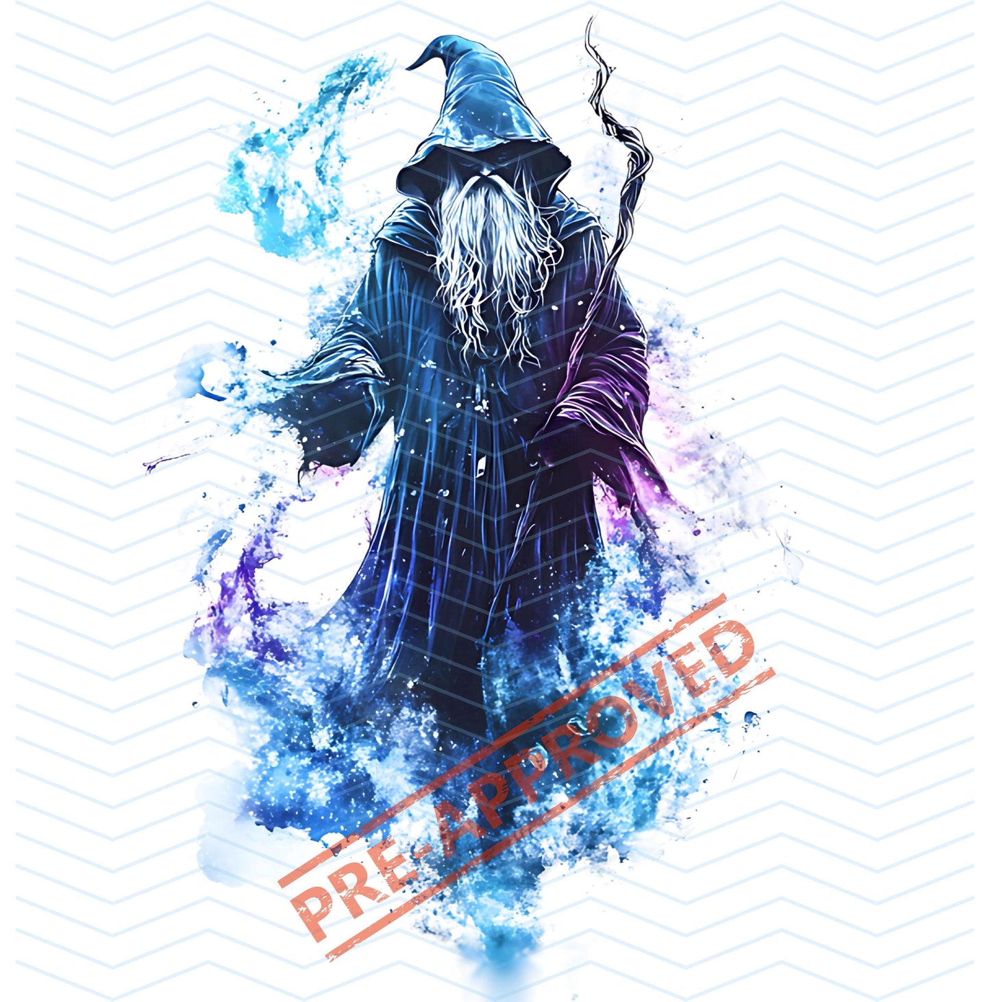 Wizard Tattoo Design [ Digital Download ] - Bridgetown Artistry