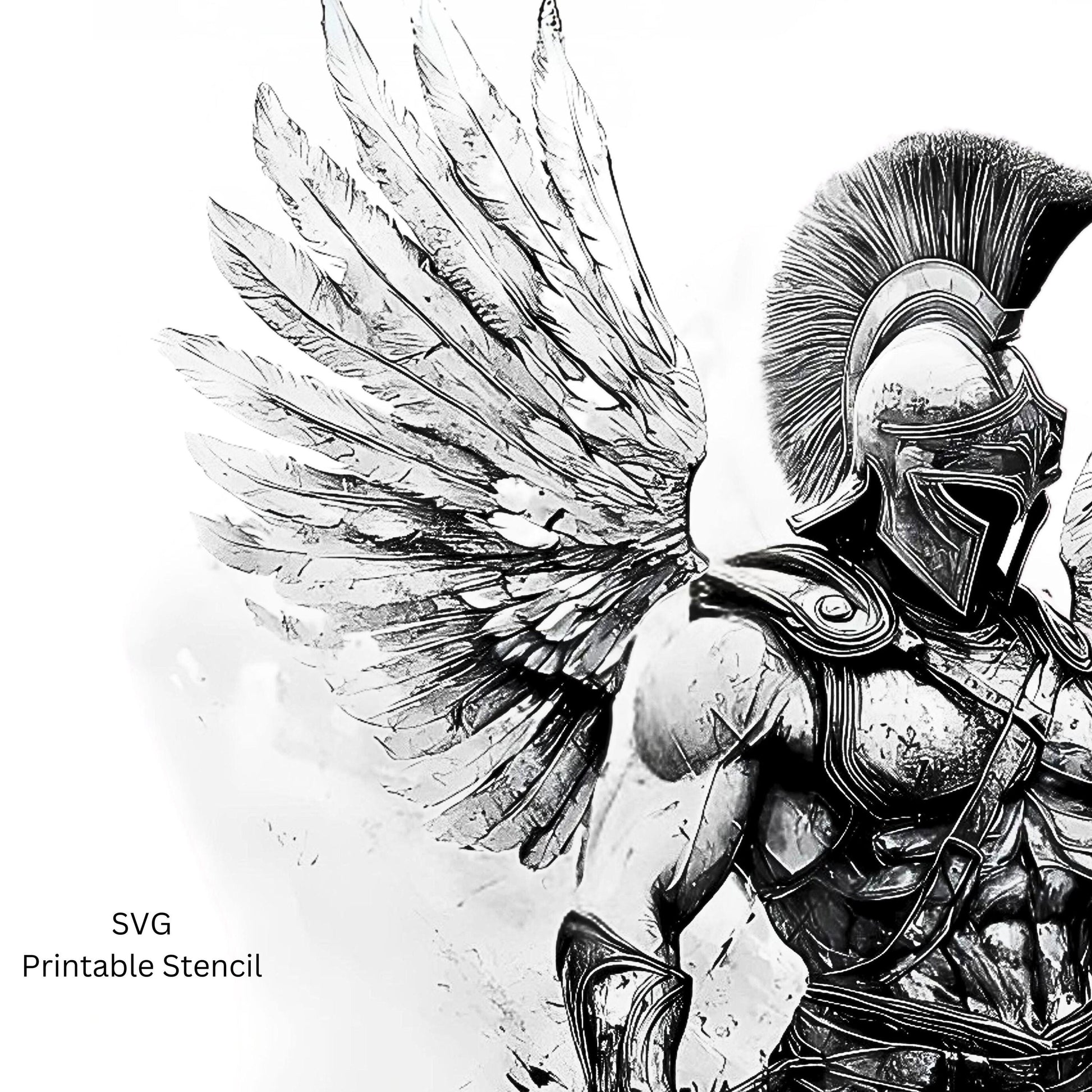 Ares Tattoo Design  Greek God  [ Digital Download ] - Bridgetown Artistry