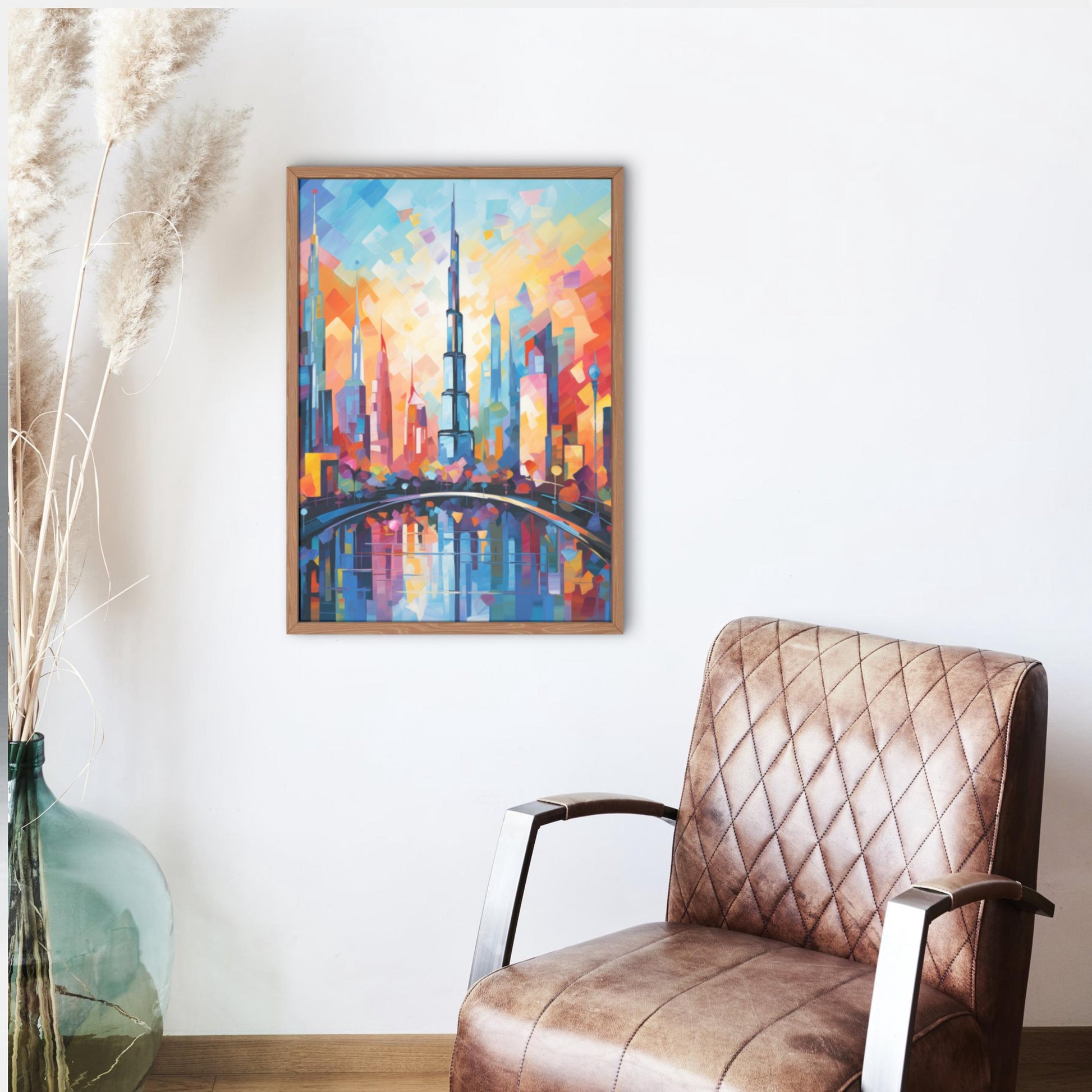 Abstract Cityscape [ Digital Download | - Bridgetown Artistry