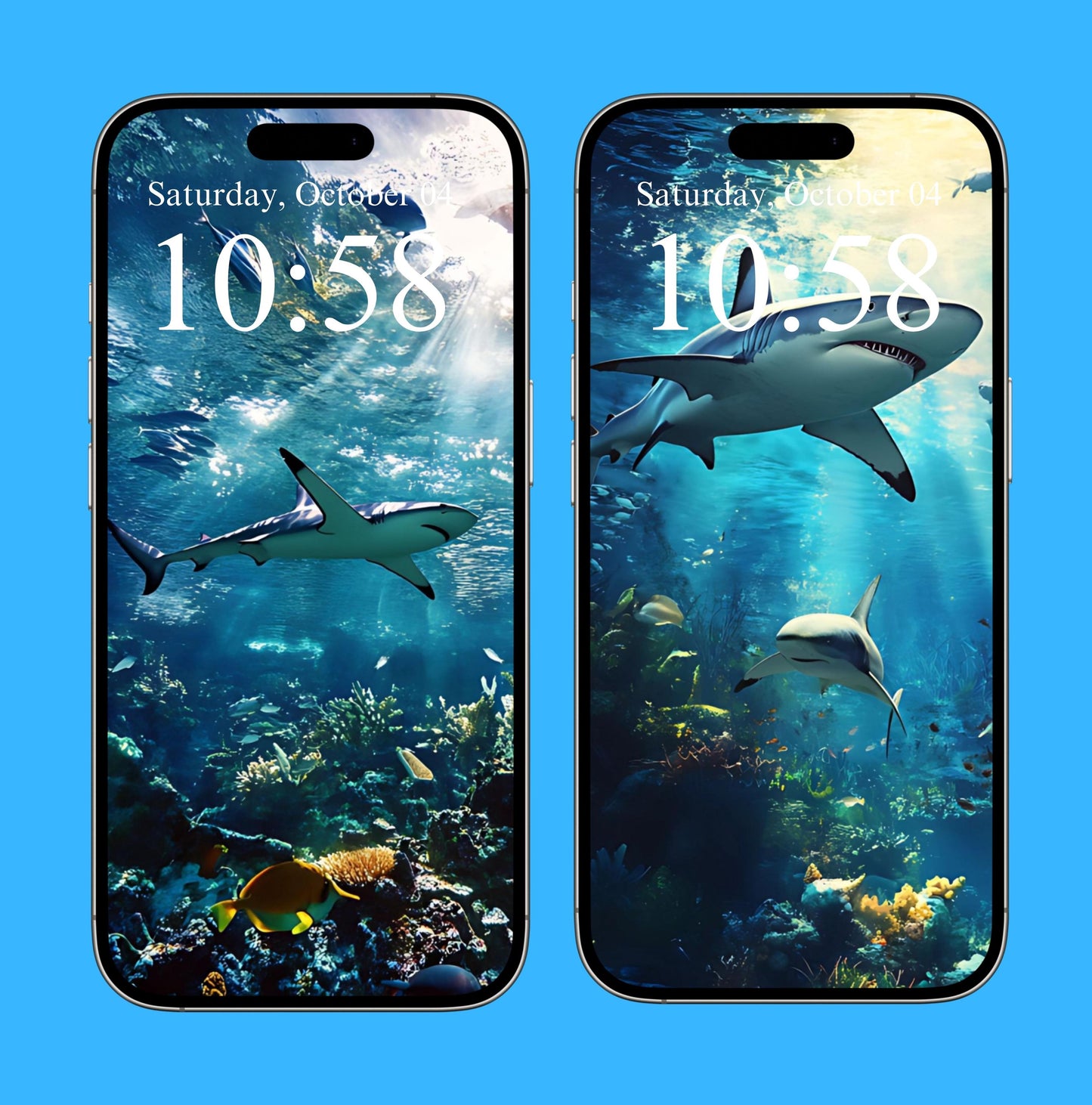 Smartphone Wallpaper Sea Life Set of 10 [ Digital Download ] - Bridgetown Artistry